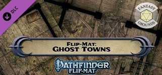 Fantasy Grounds - Pathfinder RPG - Pathfinder Flip-Mat: Ghost Towns cover image