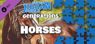 Super Jigsaw Puzzle: Generations - Horses Puzzles background image