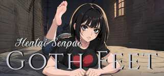 Hentai Senpai: Goth Feet background image