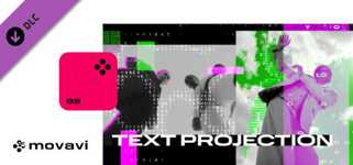 Movavi Video Suite 2024 - Text Projection Overlay Pack background image