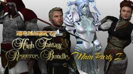 RPG Maker VX Ace: High Fantasy Main Party Pack 1 cover image