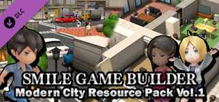 SMILE GAME BUILDER Modern City Resource Pack Vol.1 cover image