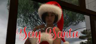 Sexy Santa background image