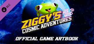 Ziggy's Cosmic Adventures - Official Art Book background image
