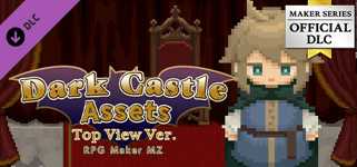 RPG Maker MZ - Dark Castle  Assets Top View Ver cover image
