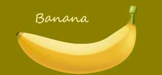 Banana background image