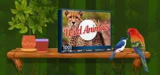 1001 Jigsaw. Wild Animals cover image