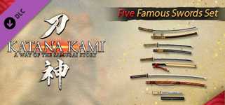 KATANA KAMI: A Way of the Samurai Story - Five Famous Swords Set cover image