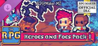 RPG Maker MZ - TinyRPG - Heroes and Foes Pack I cover image