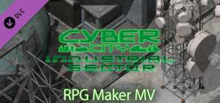 RPG Maker MV - CyberCity Industrial Sector Tiles background image