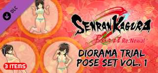 SENRAN KAGURA Burst Re:Newal - Diorama Trial Pose Set Vol. 1 cover image