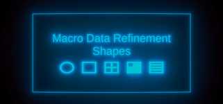 Macro Data Refinement Simulator: Shapes background image