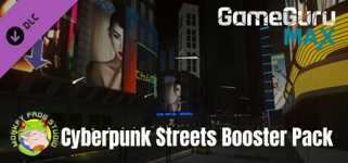 GameGuru MAX Cyberpunk Booster Pack - City Streets cover image