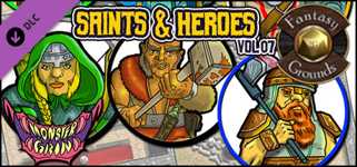 Fantasy Grounds - Saints and Heroes, Volume 7 (Token Pack) cover image