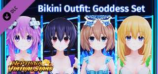Neptunia Virtual Stars - Bikini Outfit: Goddess Set background image
