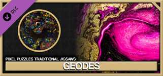 Pixel Puzzles Traditional Jigsaws Pack: Geodes background image