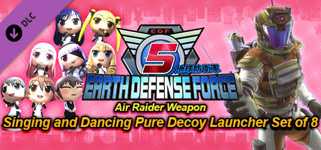 EARTH DEFENSE FORCE 5 - Air Raider Weapon: Singing and Dancing Pure Decoy Launcher Set of 8 cover image
