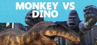 Monkey vs Dino background image