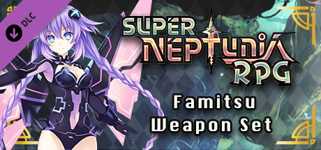 Super Neptunia RPG Famitsu Weapon Set background image