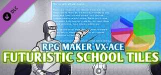 RPG Maker VX Ace - Futuristic School Tiles background image