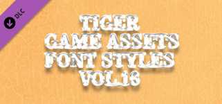 TIGER GAME ASSETS FONT STYLES VOL.16 cover image