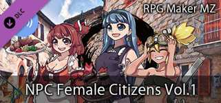 RPG Maker MZ - NPC Female Citizens Vol.1 background image