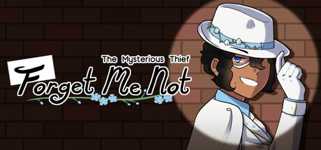 The Mysterious Thief; Forget Me Not background image