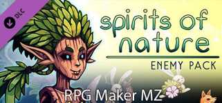 RPG Maker MZ - Spirits of Nature Enemy Pack background image