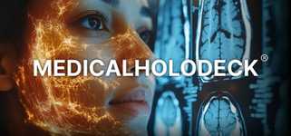 MEDICALHOLODECK®. Surgery, Anatomy, Medicine, Education, and DICOM Imaging in VR. For Medical Students, Nurses, Doctors and Surgeons. cover image