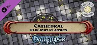 Fantasy Grounds - Pathfinder RPG - Pathfinder Flip-Mat - Classic Cathedral cover image
