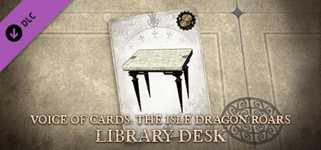 Voice of Cards: The Isle Dragon Roars Library Desk cover image