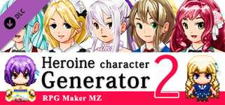 RPG Maker MZ - Heroine Character Generator 2 for MZ cover image