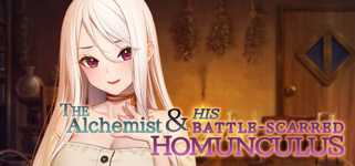 The Alchemist & His Battle-Scarred Homunculus background image