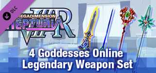 Megadimension Neptunia VIIR - 4 Goddesses Online Legendary Weapon Set cover image