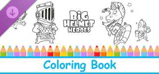 Big Helmet Heroes - Coloring Book cover image