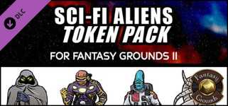 Fantasy Grounds - Disposable Heroes: Sci-Fi Aliens (Token Pack) cover image