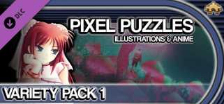 Pixel Puzzles Illustrations & Anime - Jigsaw Pack: Variety Pack 1 cover image