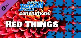 Super Jigsaw Puzzle: Generations - Red Things cover image