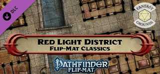 Fantasy Grounds - Pathfinder RPG - Pathfinder Flip-Mat - Classic Red Light District cover image
