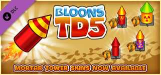 Bloons TD 5 - Fireworks Mortar Tower Skin cover image
