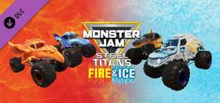 Monster Jam Steel Titans - Fire & Ice Truck Bundle cover image
