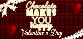 Chocolate makes you happy: Valentine's Day cover image