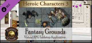 Fantasy Grounds - Top-down Tokens - Heroic 3 cover image