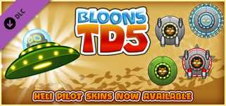 Bloons TD 5 - UFO Heli Pilot Skin cover image