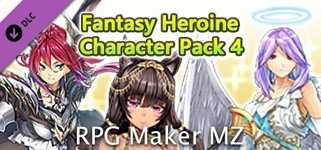 RPG Maker MZ - Fantasy Heroine Character Pack 4 cover image