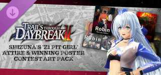 The Legend of Heroes: Trails through Daybreak II - Shizuna's 'Z1 Pit Girl' Attire & Winning Poster Contest Art Pack cover image