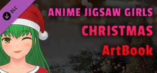 Anime Jigsaw Girls - Christmas ArtBook cover image