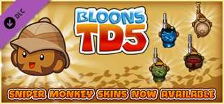 Bloons TD 5 - Hunter Sniper Monkey Skin cover image