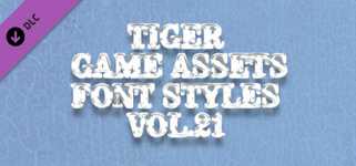 TIGER GAME ASSETS FONT STYLES VOL.21 cover image