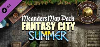 Fantasy Grounds - Meanders Map Pack Summer City (Map Pack) cover image